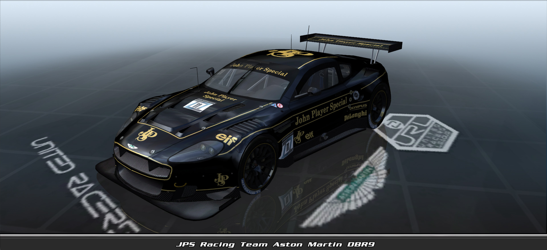 Jps Racing Team, Aston Martin Dbr9 #4211, Driven By Ruann Joubert