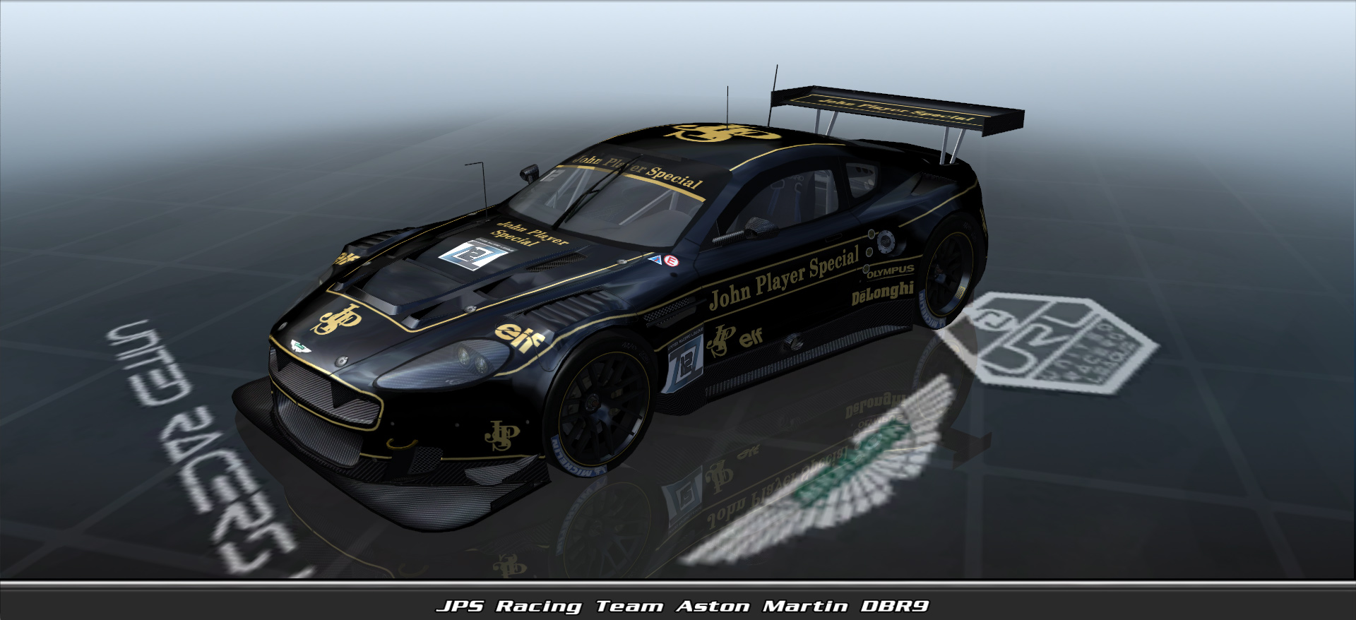 Jps Racing Team, Aston Martin Dbr9 #4212, Driven By Dimitrios Batzios