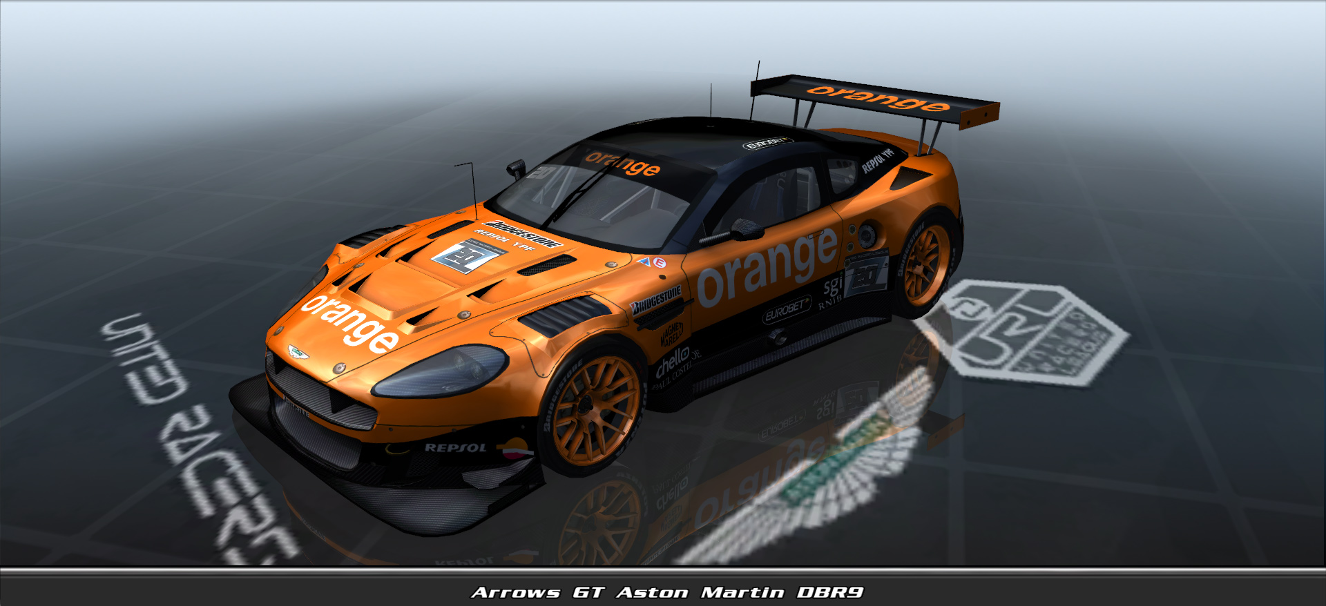 Arrows Gt, Aston Martin Dbr9 #4220, Driven By Stephan Joubert