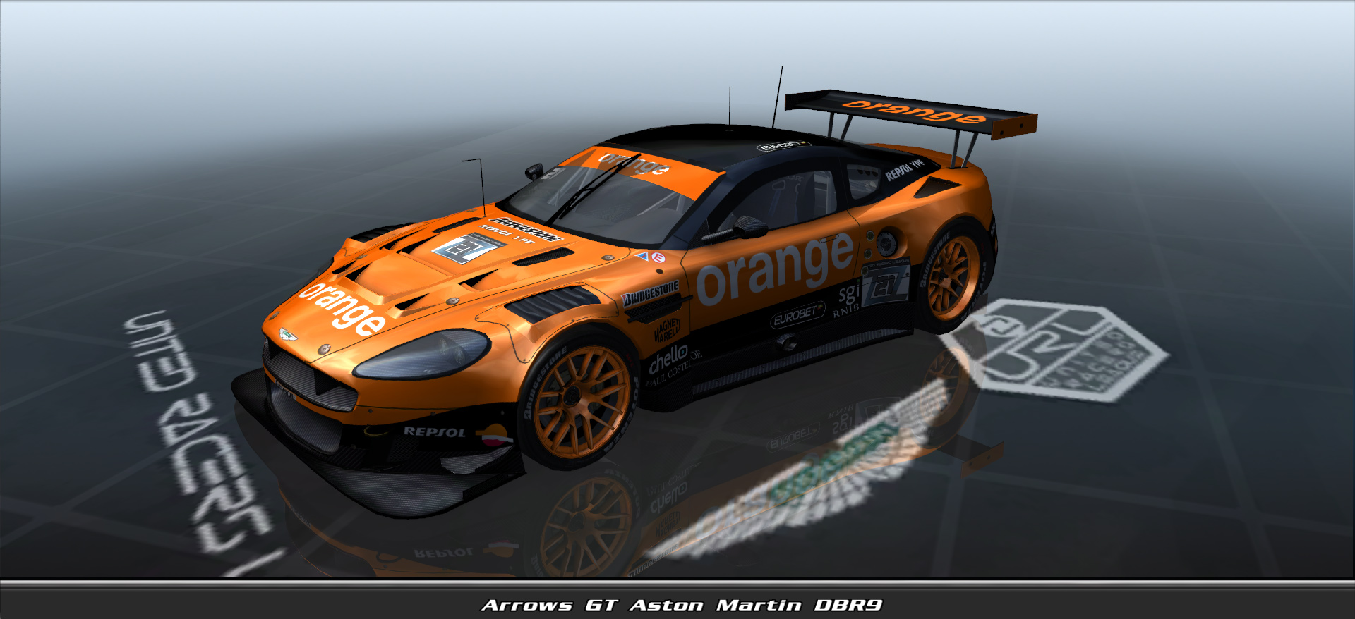 Arrows Gt, Aston Martin Dbr9 #4221, Driven By Alex Funnell