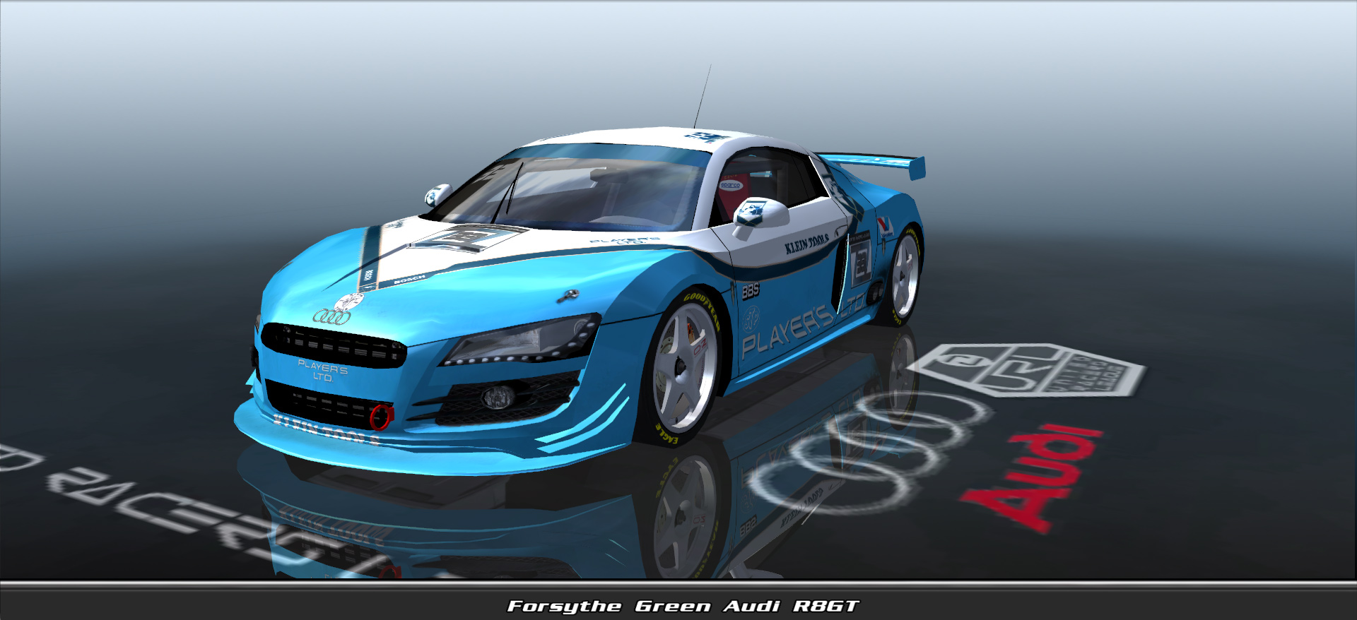 Forsythe Green, Audi R8gt #4233, Driven By Fernando Horta