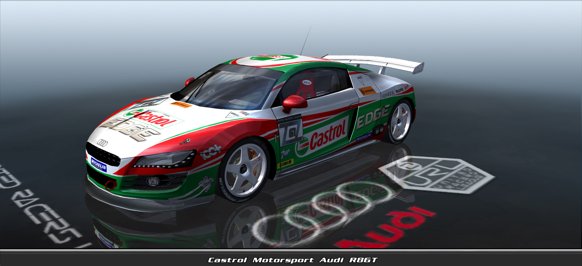 Castrol Motorsport, Audi R8gt #4261, Driven By Vladimir Jelicic