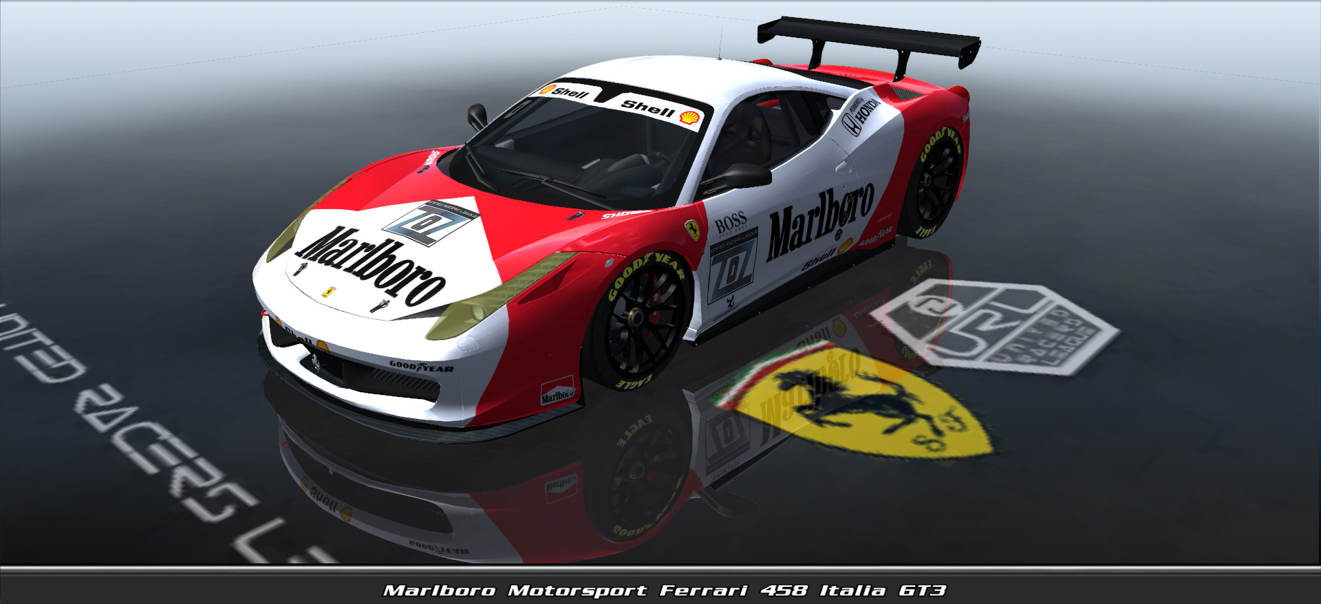 Marlboro Motorsport, Ferrari 458 Italia Gt3 #4200, Driven By Pete Zanteli
