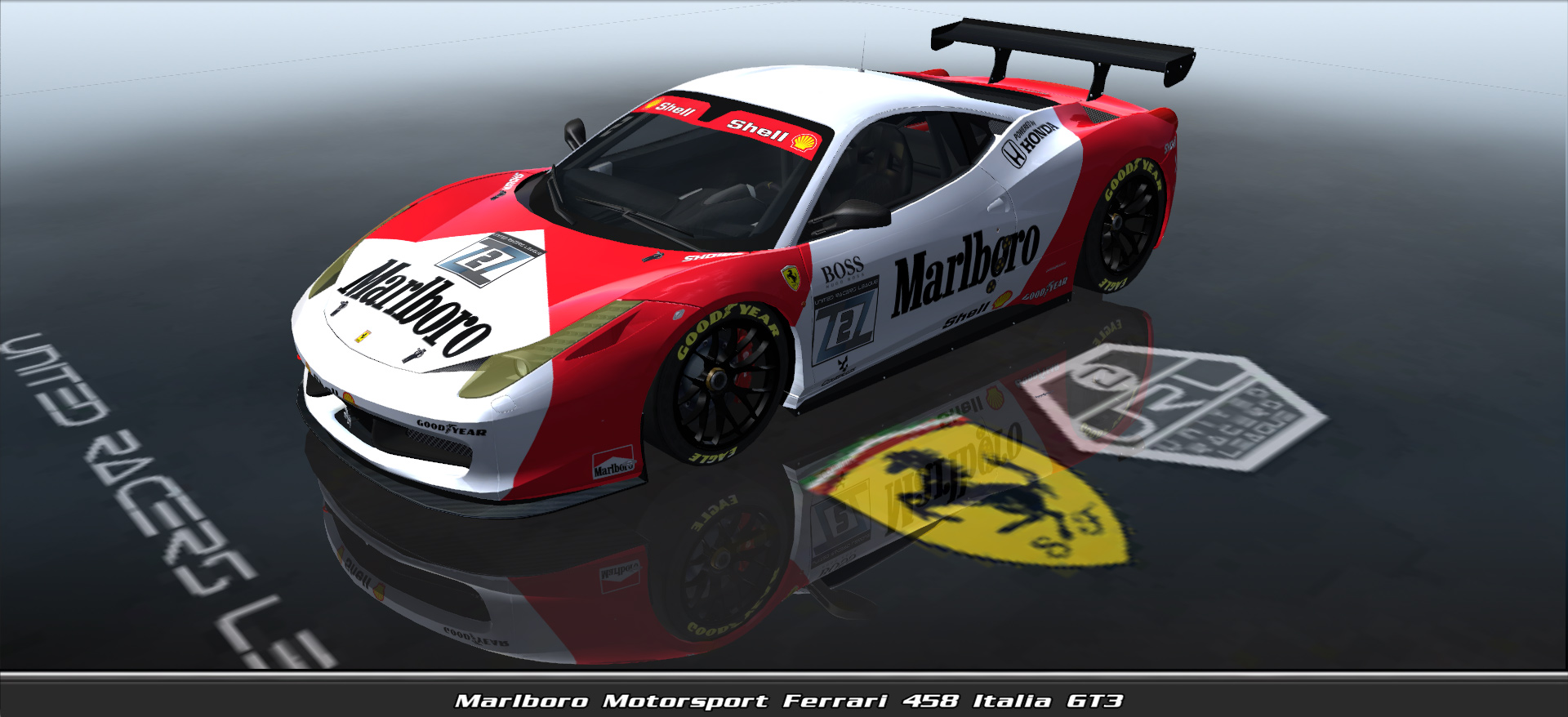 Marlboro Motorsport, Ferrari 458 Italia Gt3 #4202, Driven By Paul Van Leusden