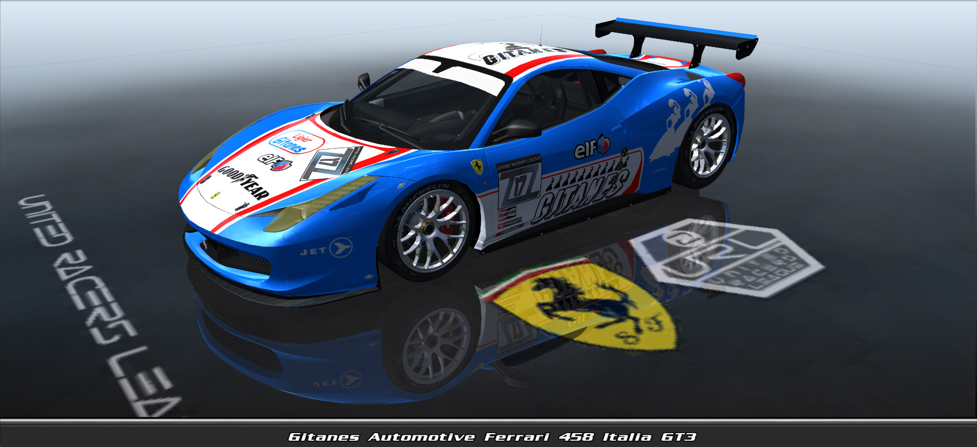 Gitanes Automotive, Ferrari 458 Italia Gt3 #4217, Driven By Ruann Joubert