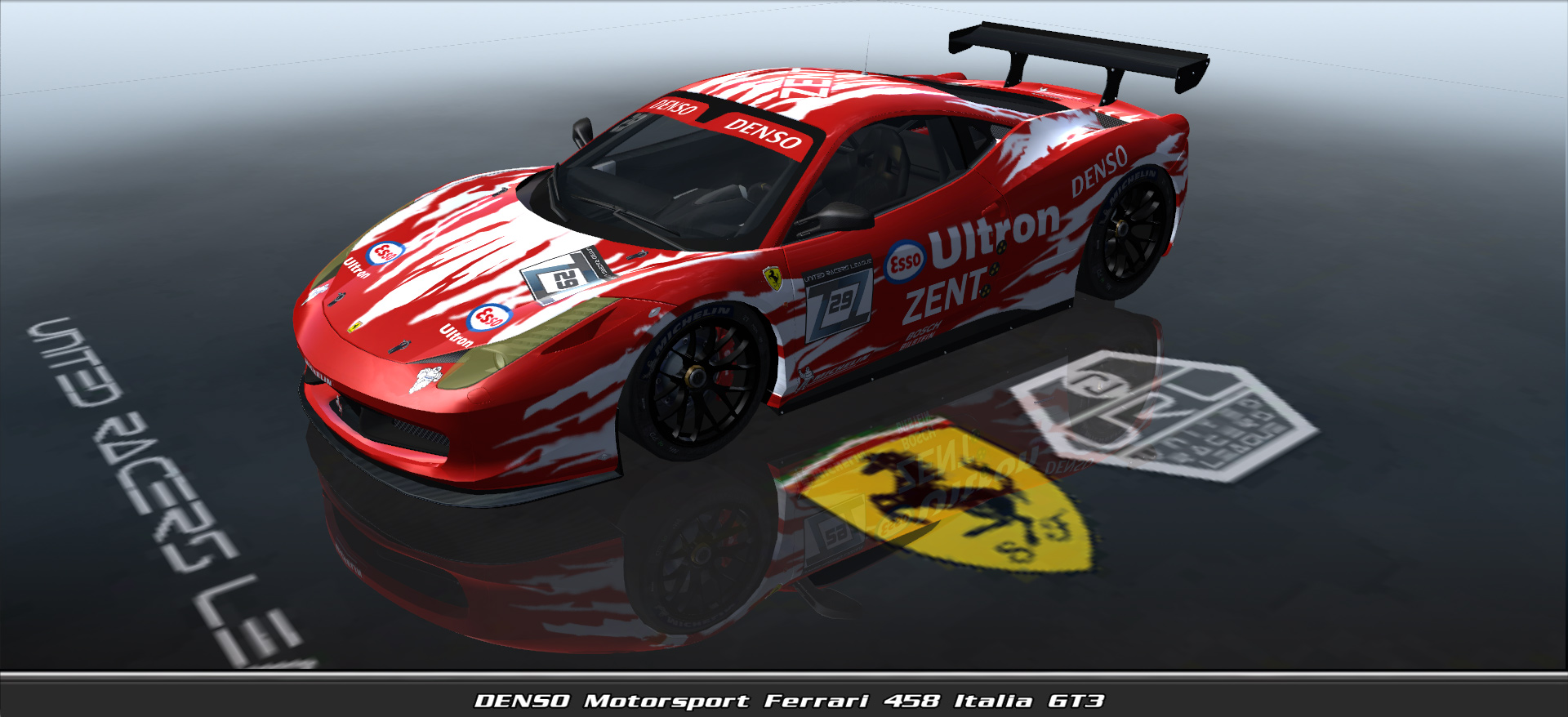Denso Motorsport, Ferrari 458 Italia Gt3 #4229, Driven By 04229