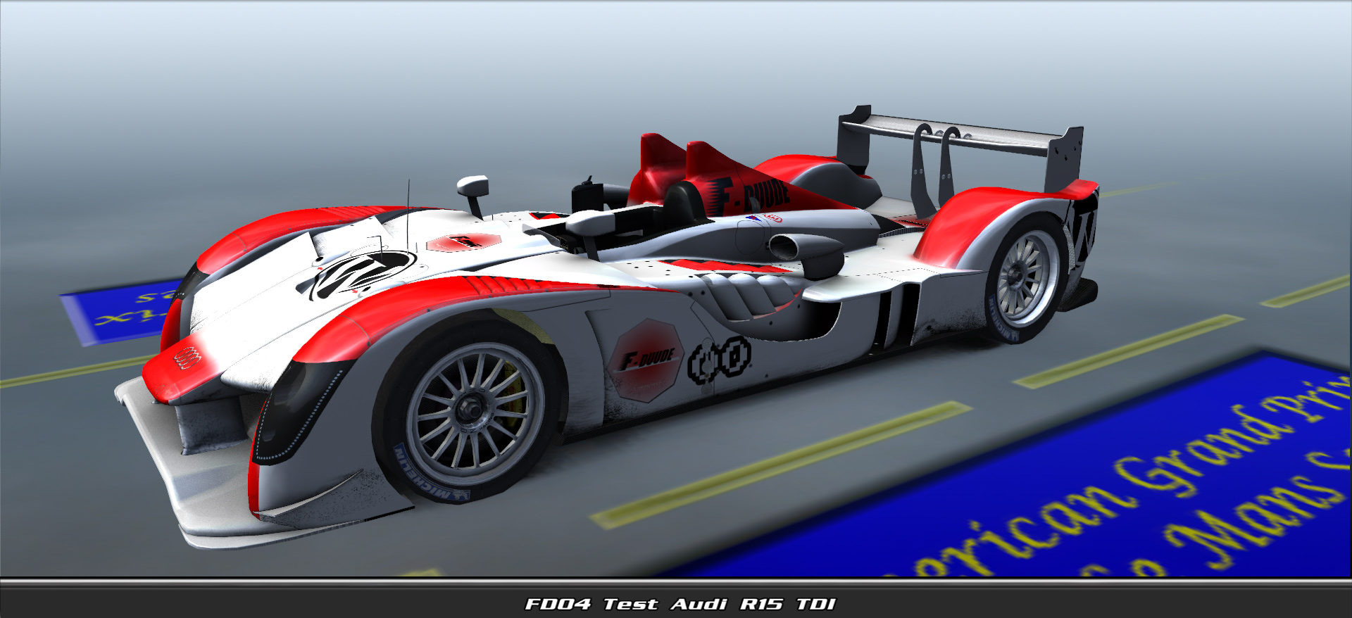 Fd04 Test, Audi R15 Tdi #11004, Driven By Marco Werner