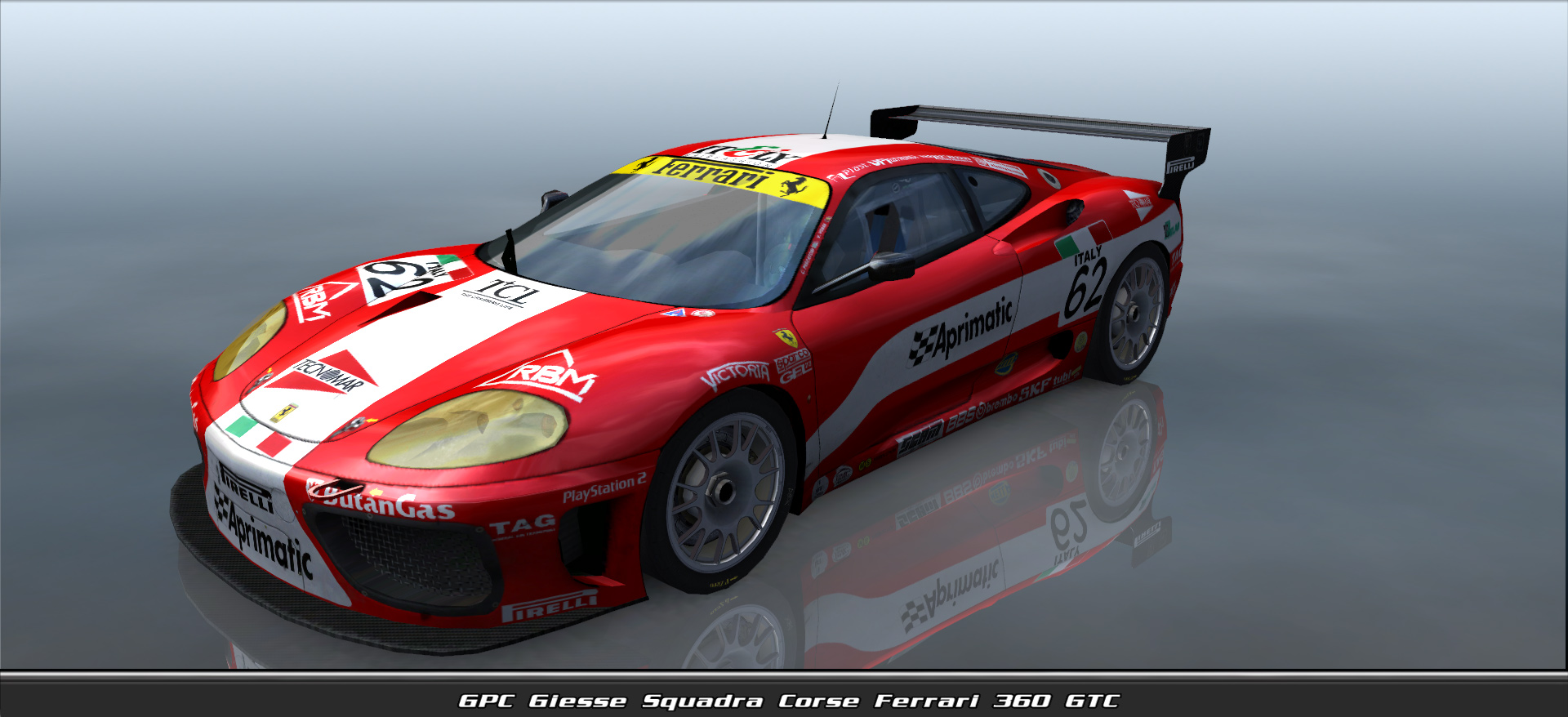 Gpc Giesse Squadra Corse, Ferrari 360 Gtc #4062, Driven By Mansell