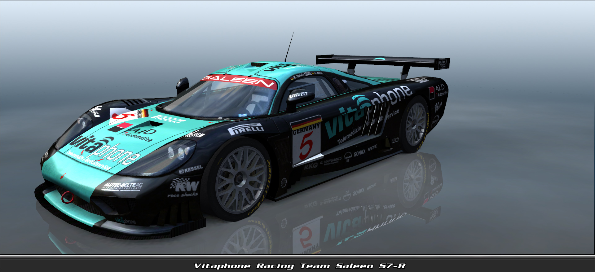 Vitaphone Racing Team, Saleen S7-r #4005, Driven By Juliano Flores