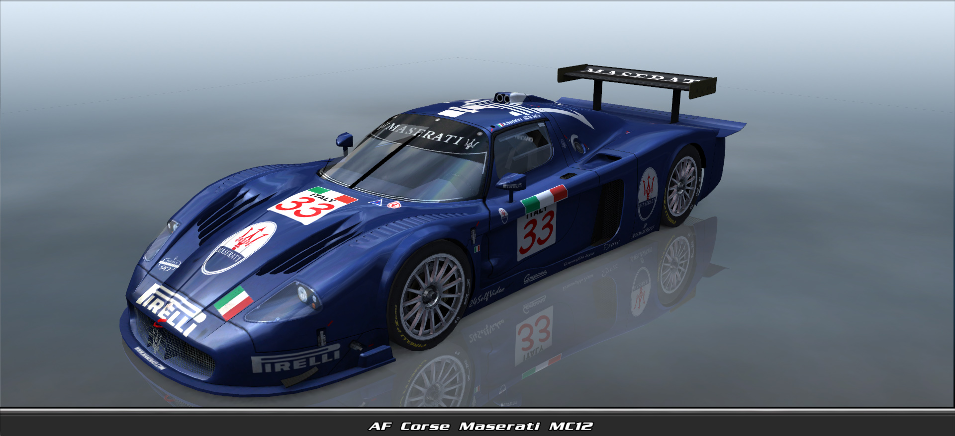 Af Corse, Maserati Mc12 #4033, Driven By Carletto