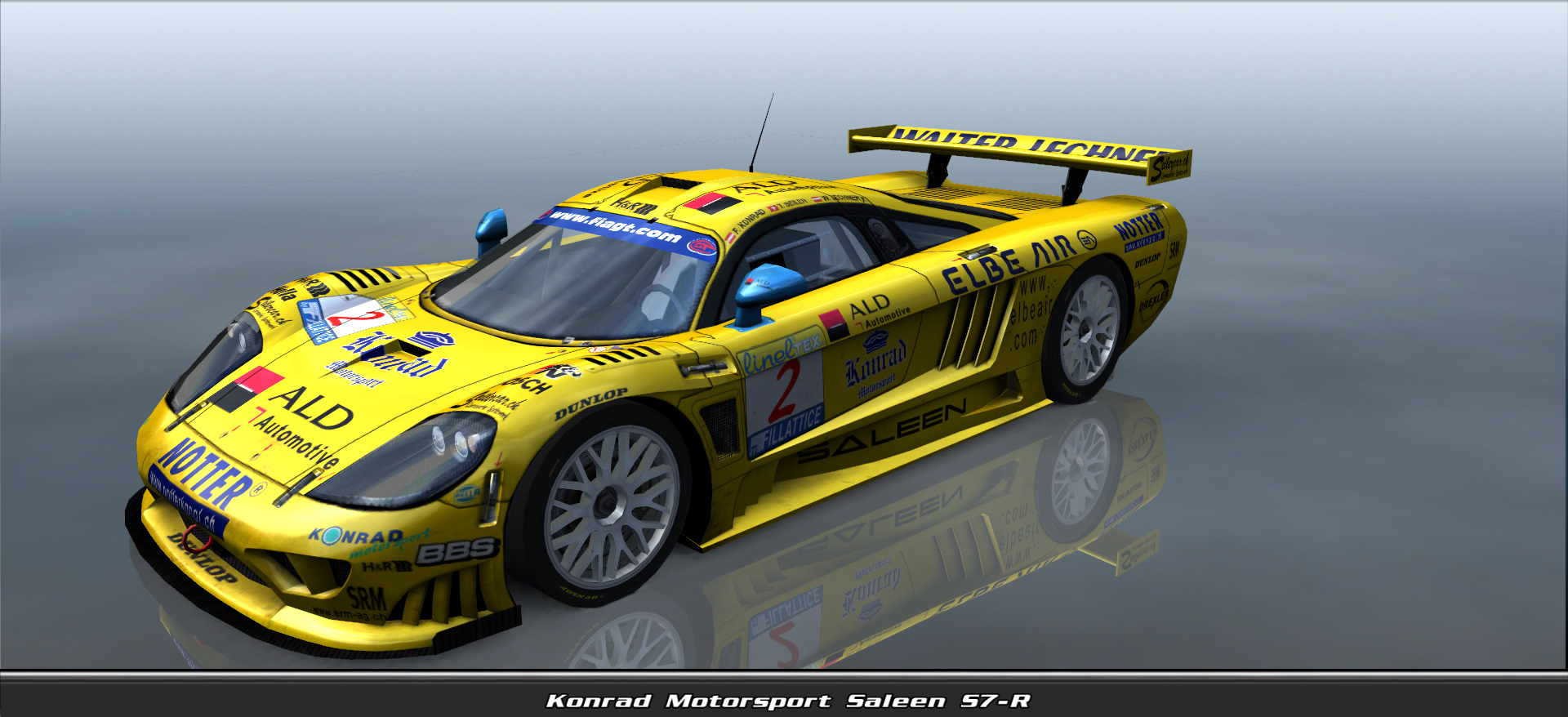 Konrad Motorsport, Saleen S7-r #3002, Driven By Fernando Horta