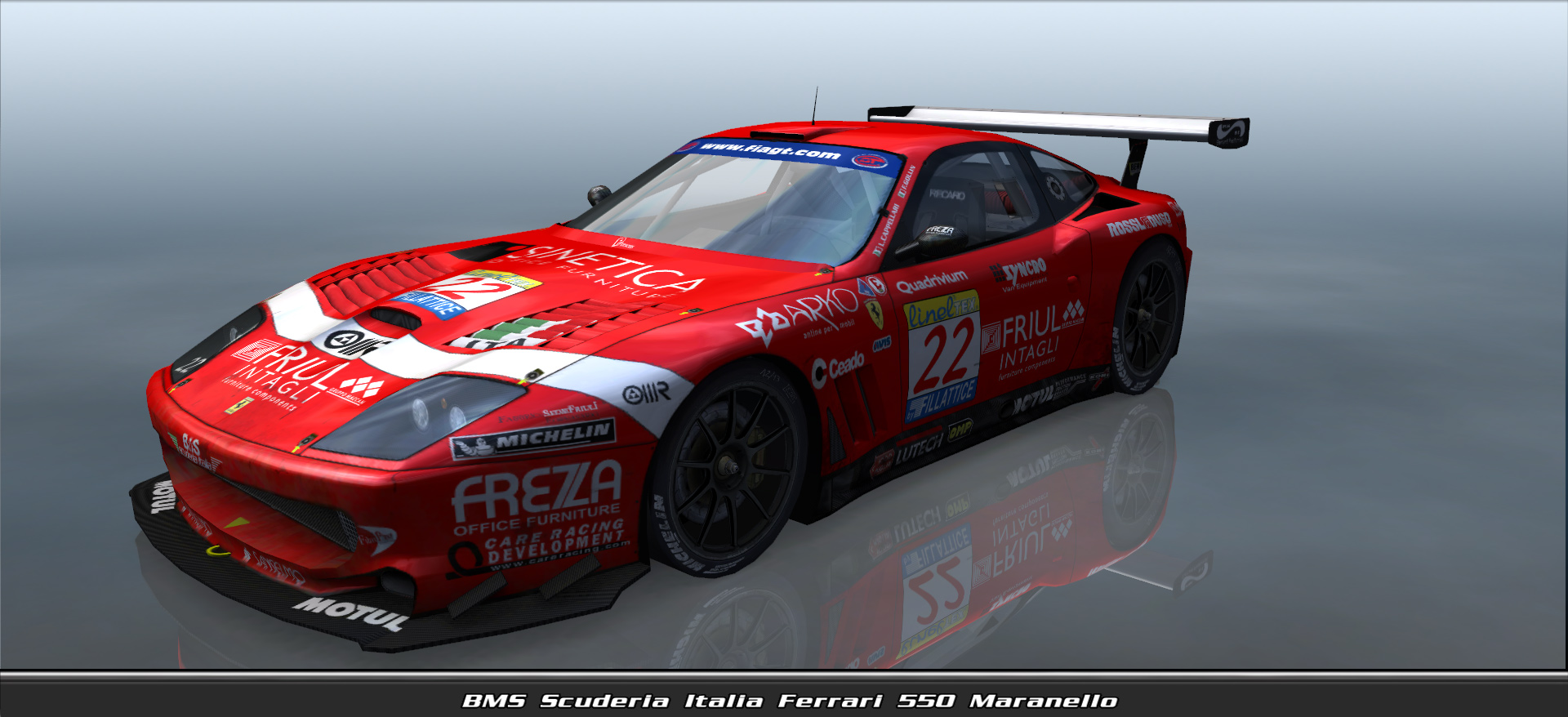 Bms Scuderia Italia, Ferrari 550 Maranello #3022, Driven By Juliano Flores