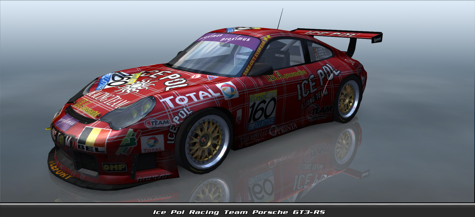 Ice Pol Racing Team, Porsche Gt3-rs #3160, Driven By Christian Lefort