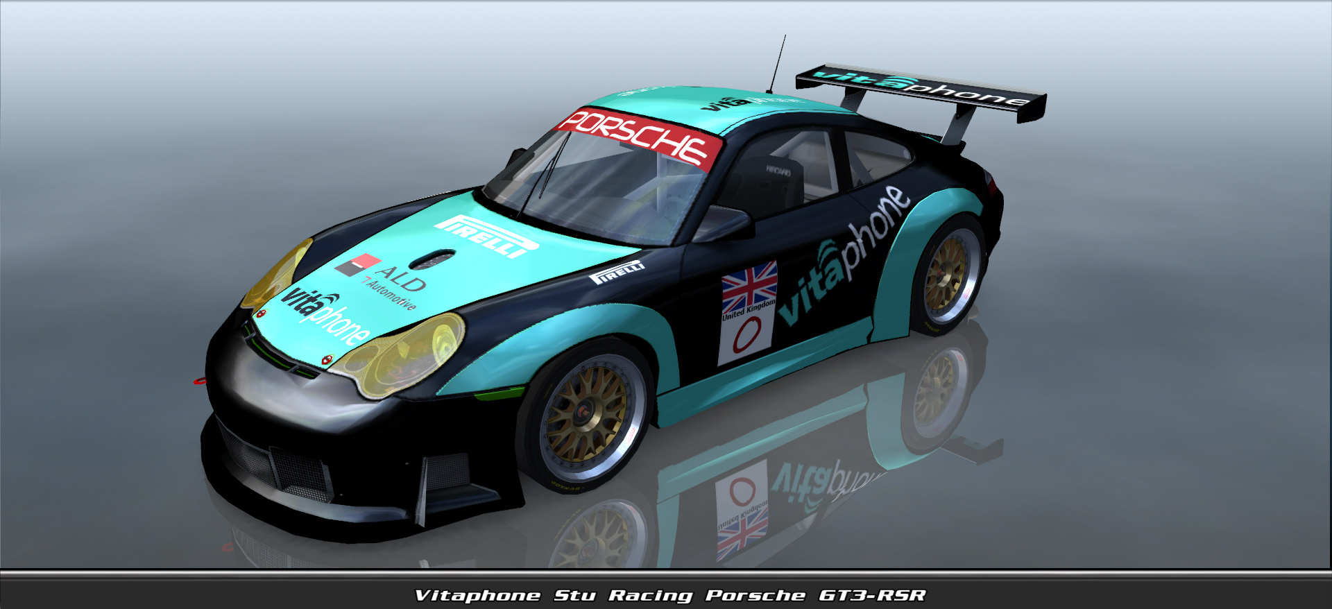 Vitaphone Stu Racing, Porsche Gt3-rsr #9000, Driven By Stuart Guy