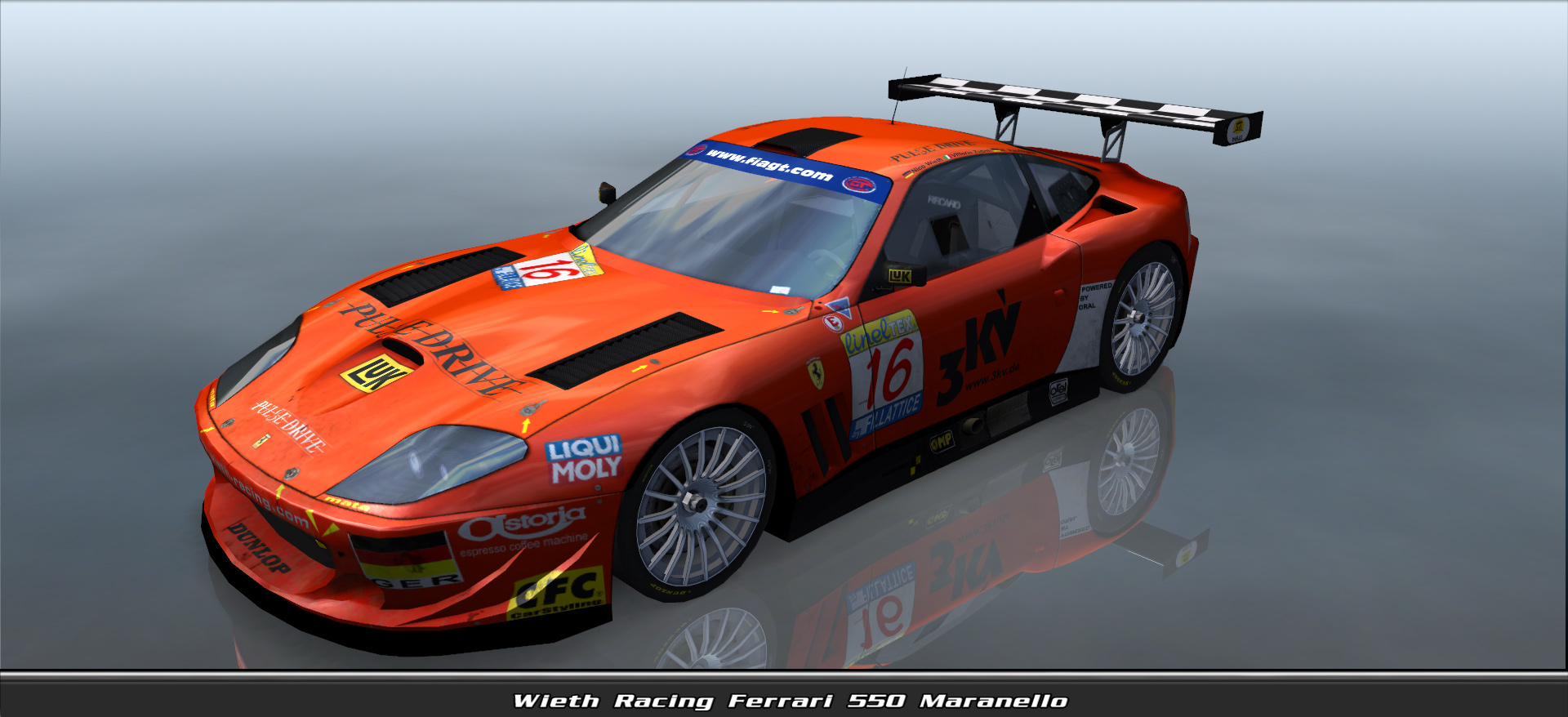 Wieth Racing, Ferrari 550 Maranello #3016, Driven By Niko Wieth