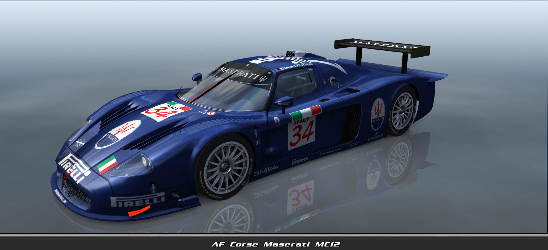 Af Corse, Maserati Mc12 #4034, Driven By Rick Martin