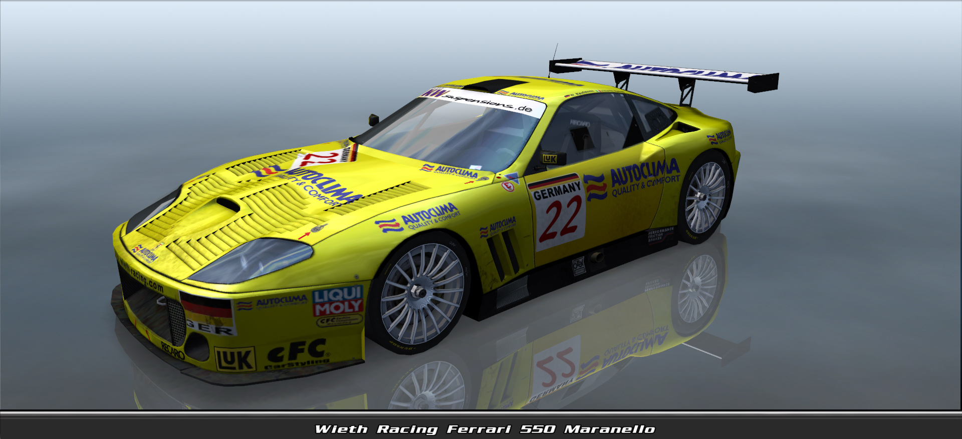 Wieth Racing, Ferrari 550 Maranello #4022, Driven By Andres Escobar