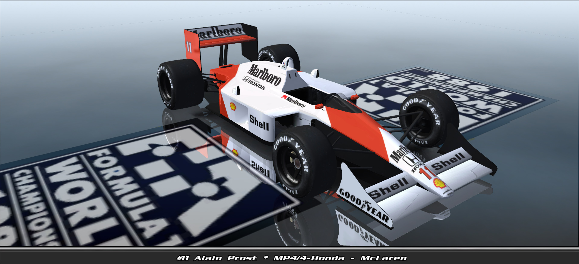 #11 Alain Prost * Mp4/4-honda -, Mclaren #88011, Driven By Alex Funnell