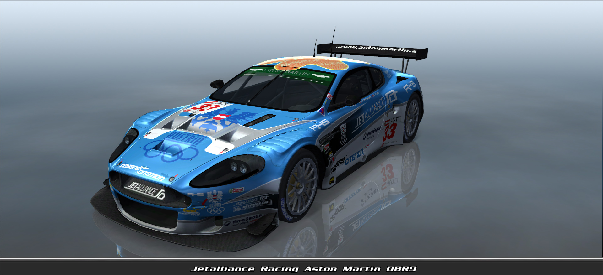Jetalliance Racing, Aston Martin Dbr9 #8033, Driven By Lou Masciarelli