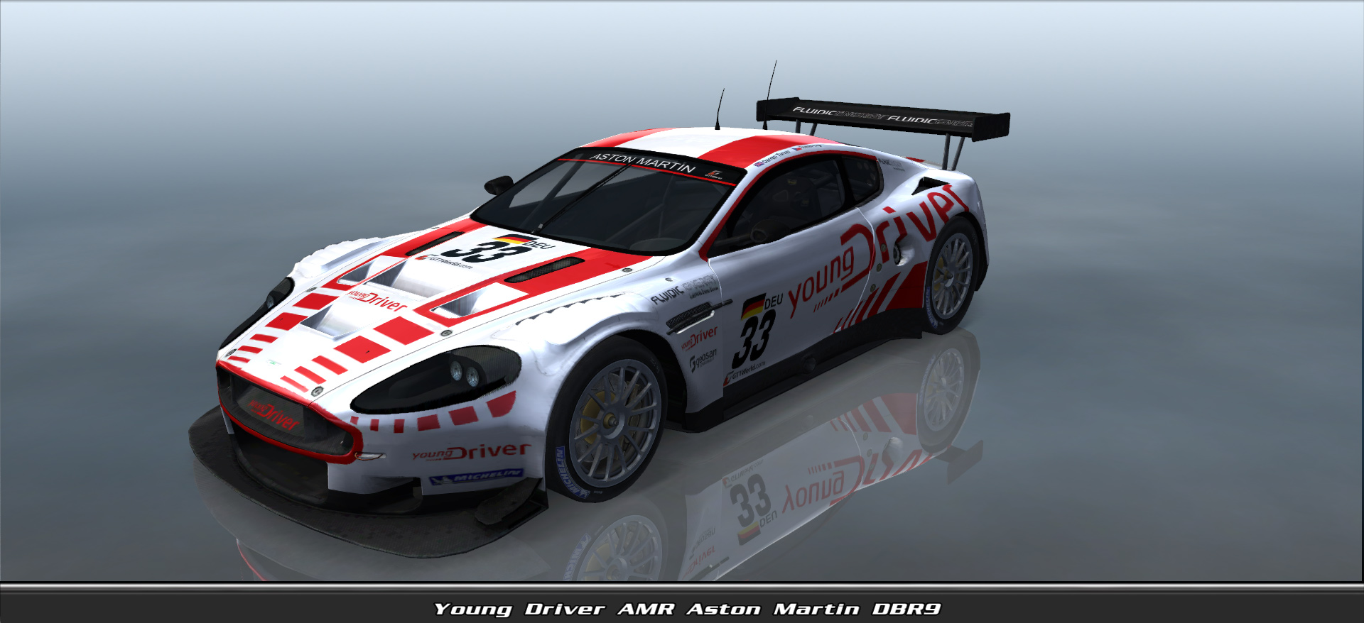 Young Driver Amr, Aston Martin Dbr9 #10033, Driven By Jon Wathen