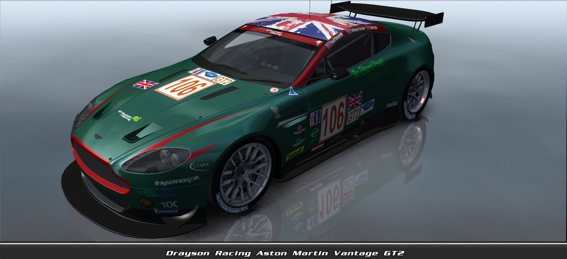 Drayson Racing, Aston Martin Vantage Gt2 #9106, Driven By Driver 106