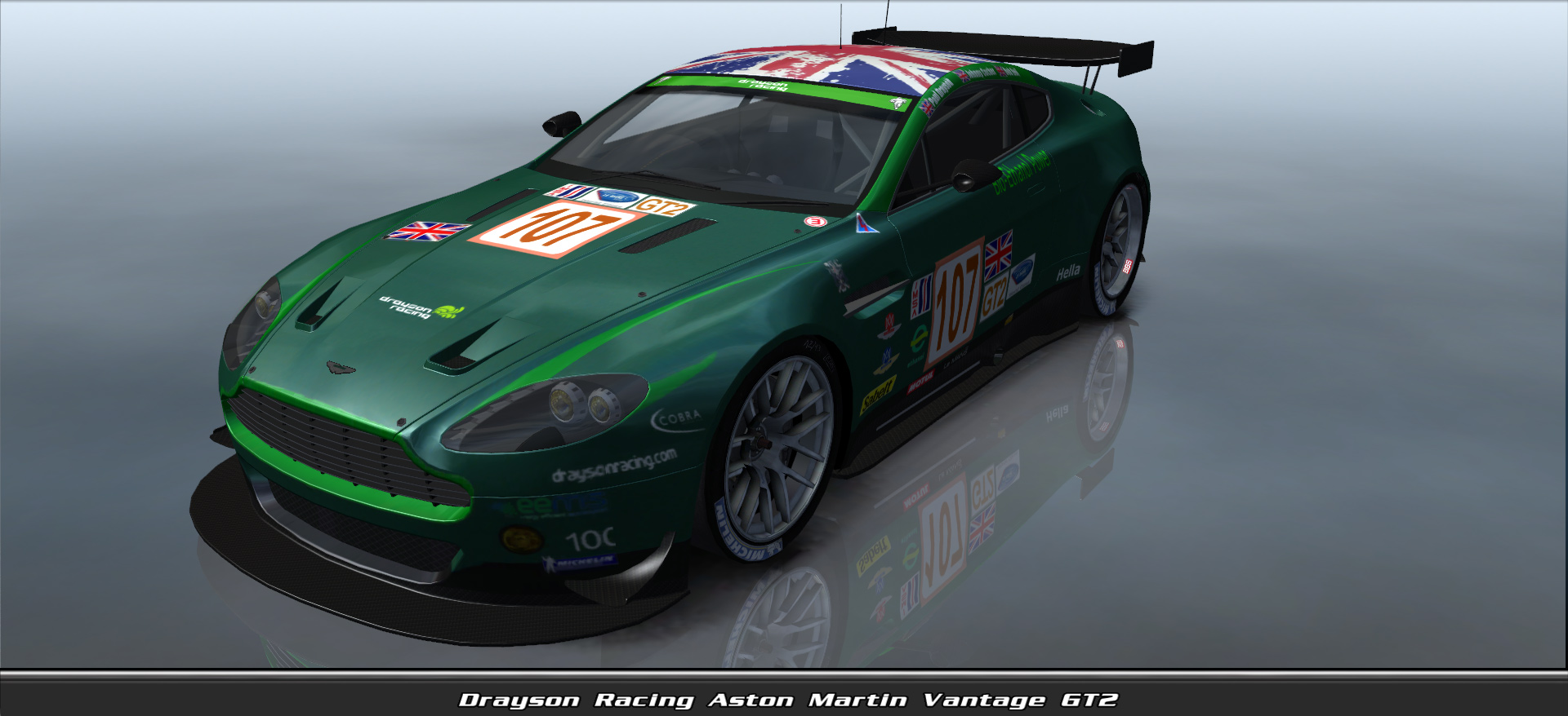 Drayson Racing, Aston Martin Vantage Gt2 #9107, Driven By Driver 107