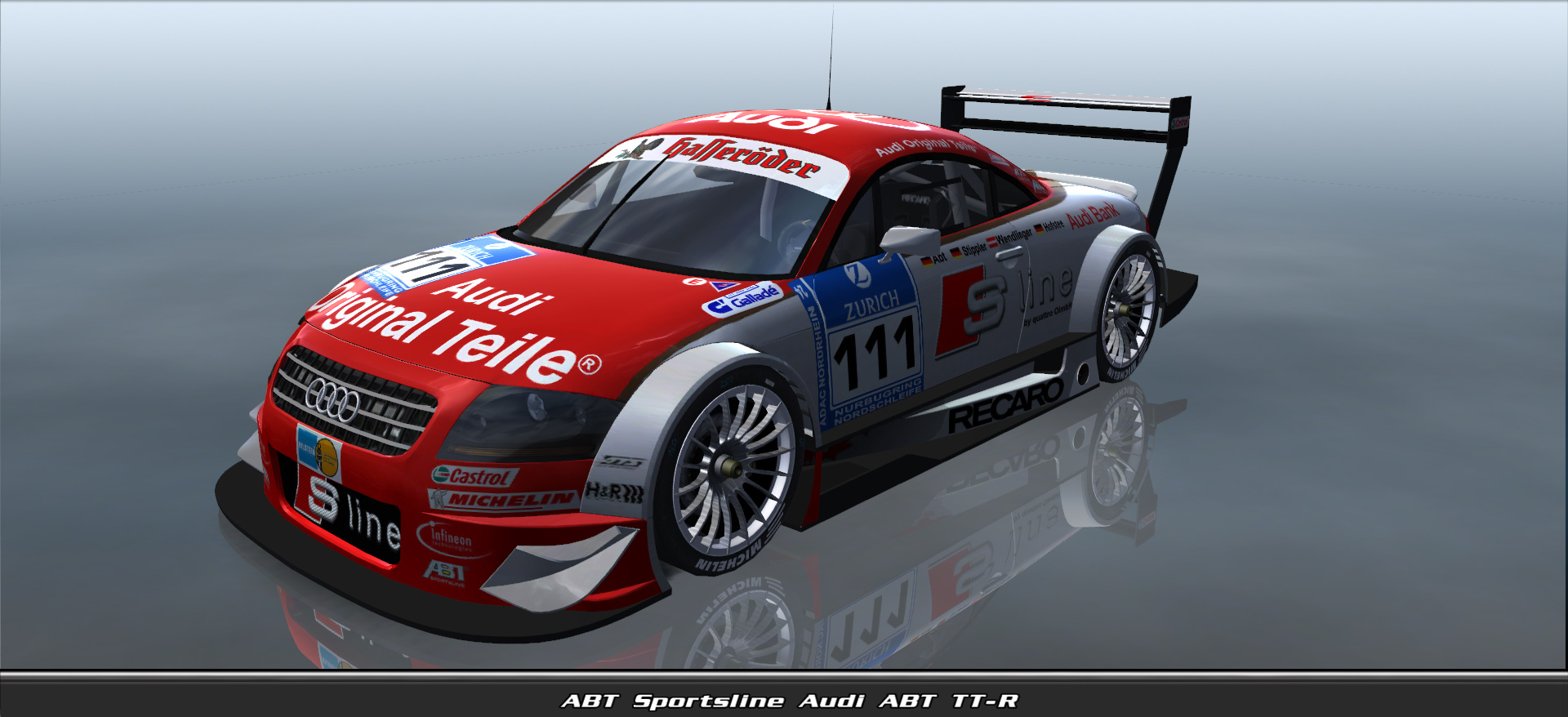 Abt Sportsline, Audi Abt Tt-r #3111, Driven By Jon Wathen