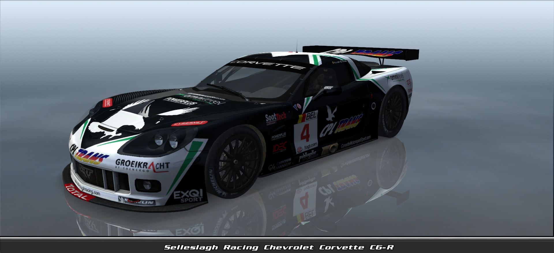 Selleslagh Racing, Chevrolet Corvette C6-r #9004, Driven By Rik Chapman