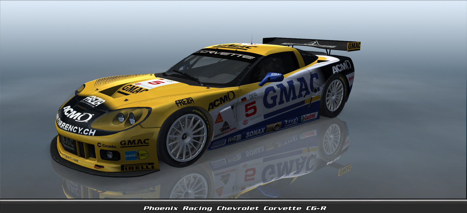 Phoenix Racing, Chevrolet Corvette C6-r #8005, Driven By John Sollberger