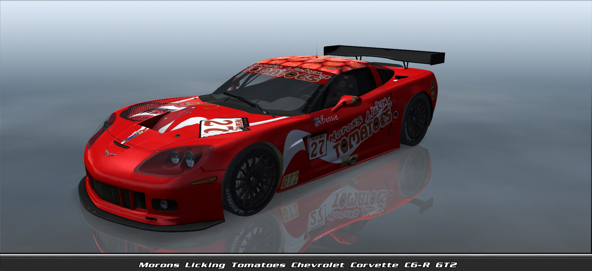 Morons Licking Tomatoes, Chevrolet Corvette C6-r Gt2 #11027, Driven By Mansell