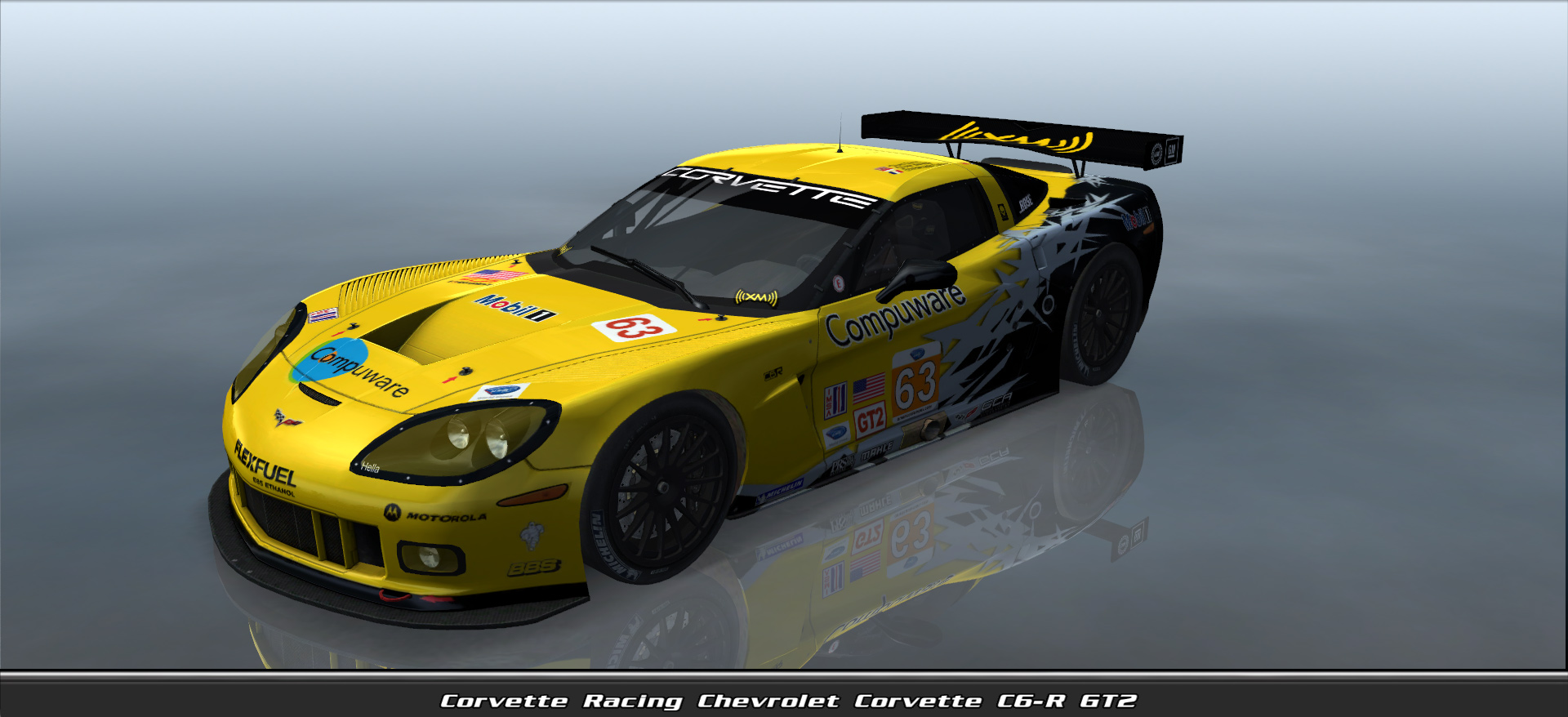 Corvette Racing, Chevrolet Corvette C6-r Gt2 #10063, Driven By Fernando Horta