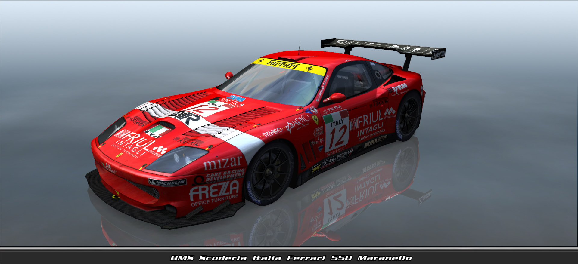 Bms Scuderia Italia, Ferrari 550 Maranello #4012, Driven By Scott Andrew