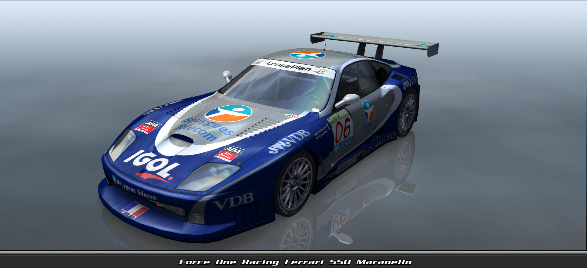 Force One Racing, Ferrari 550 Maranello #2106, Driven By Gup Douglas