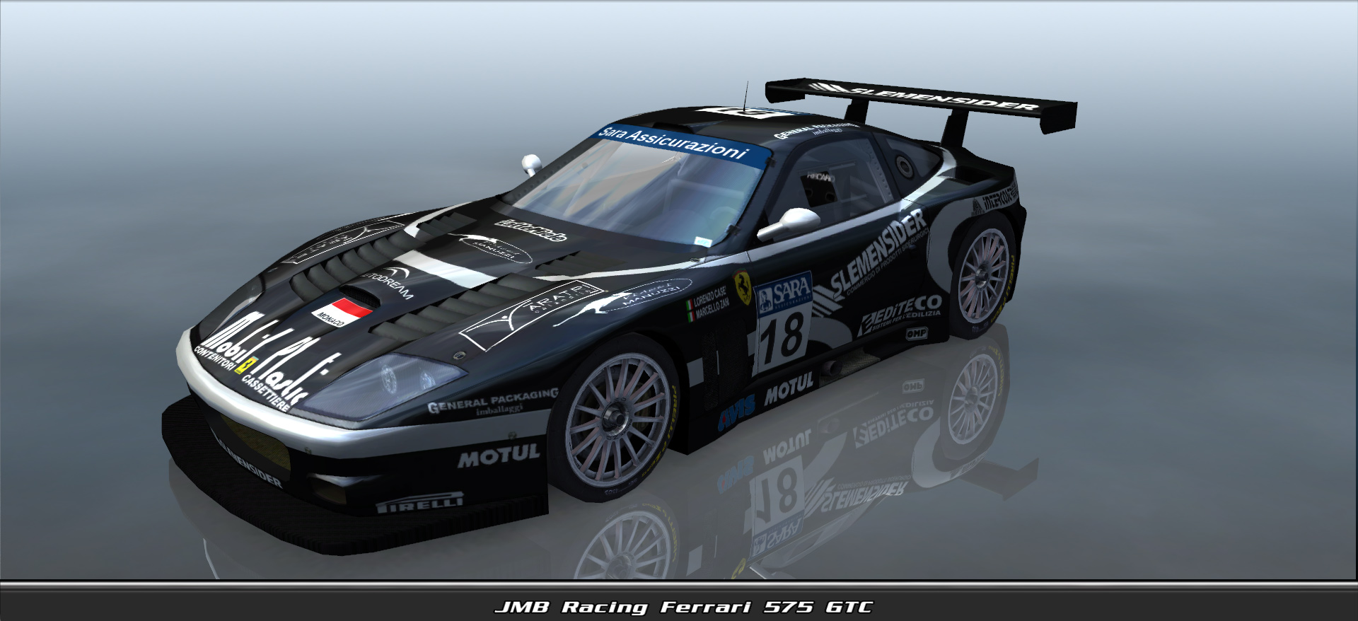 Jmb Racing, Ferrari 575 Gtc #4018, Driven By John Sportelli