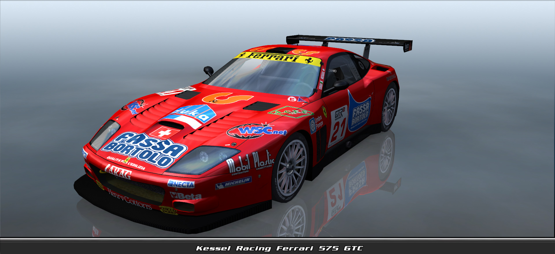 Kessel Racing, Ferrari 575 Gtc #7021, Driven By John Sportelli