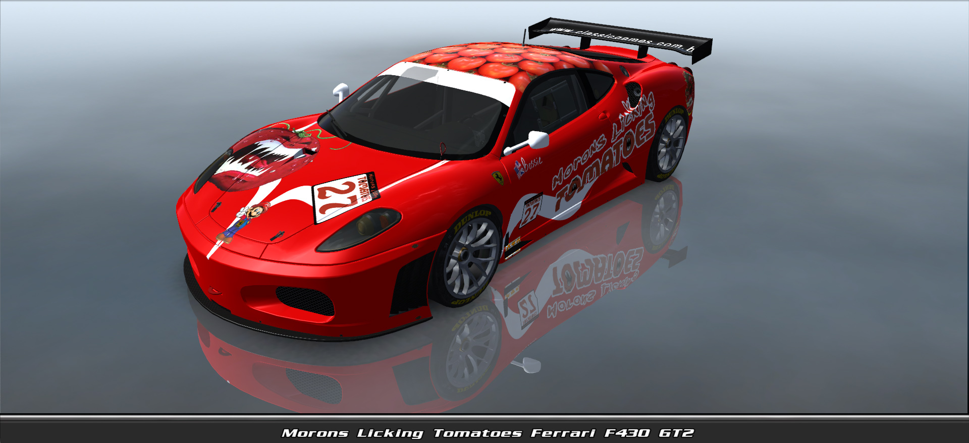 Morons Licking Tomatoes, Ferrari F430 Gt2 #11027, Driven By Mansell