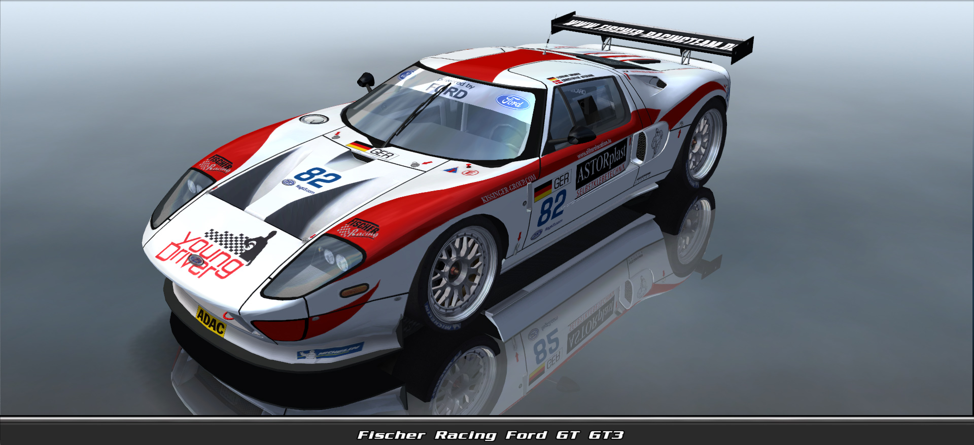 Fischer Racing, Ford Gt Gt3 #9082, Driven By Fernando Horta