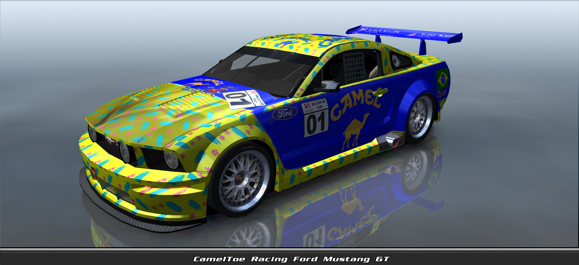 Cameltoe Racing, Ford Mustang Gt #11001, Driven By Fernando Horta
