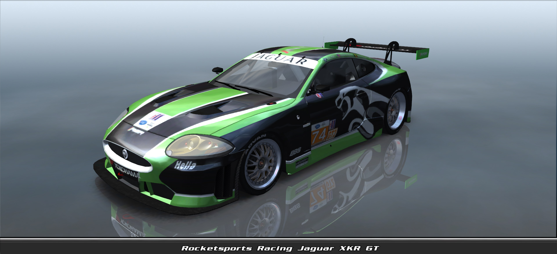 Rocketsports Racing, Jaguar Xkr Gt #10074, Driven By Sam Rolfe