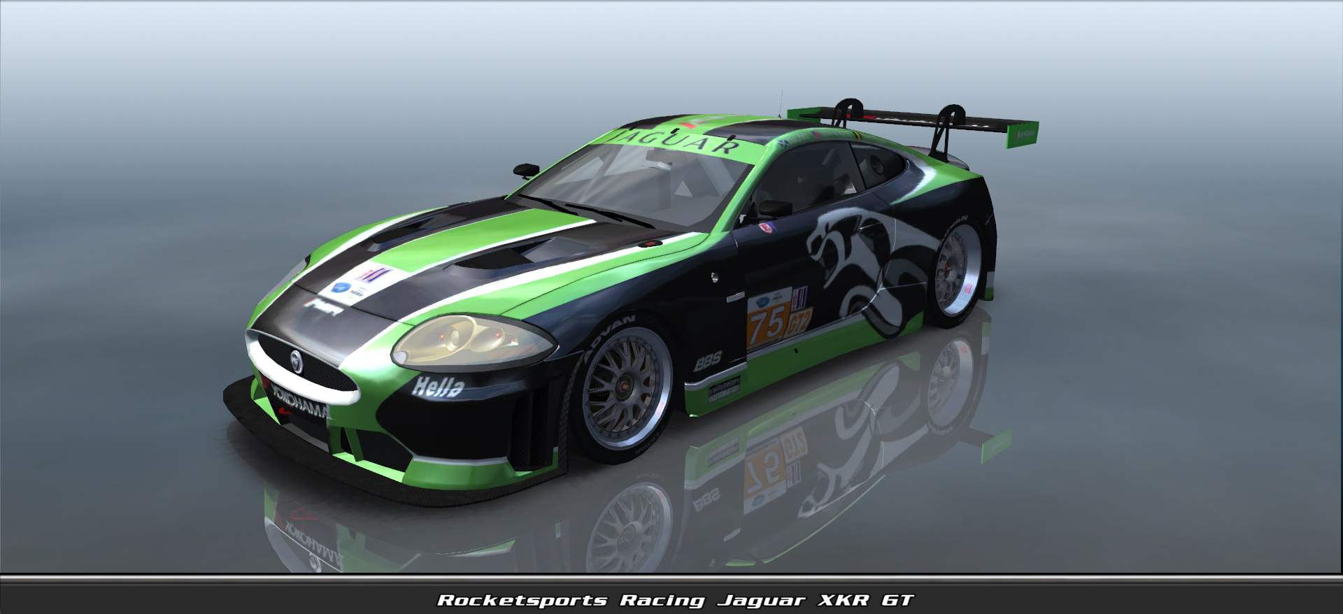 Rocketsports Racing, Jaguar Xkr Gt #10075, Driven By Sam Rolfe
