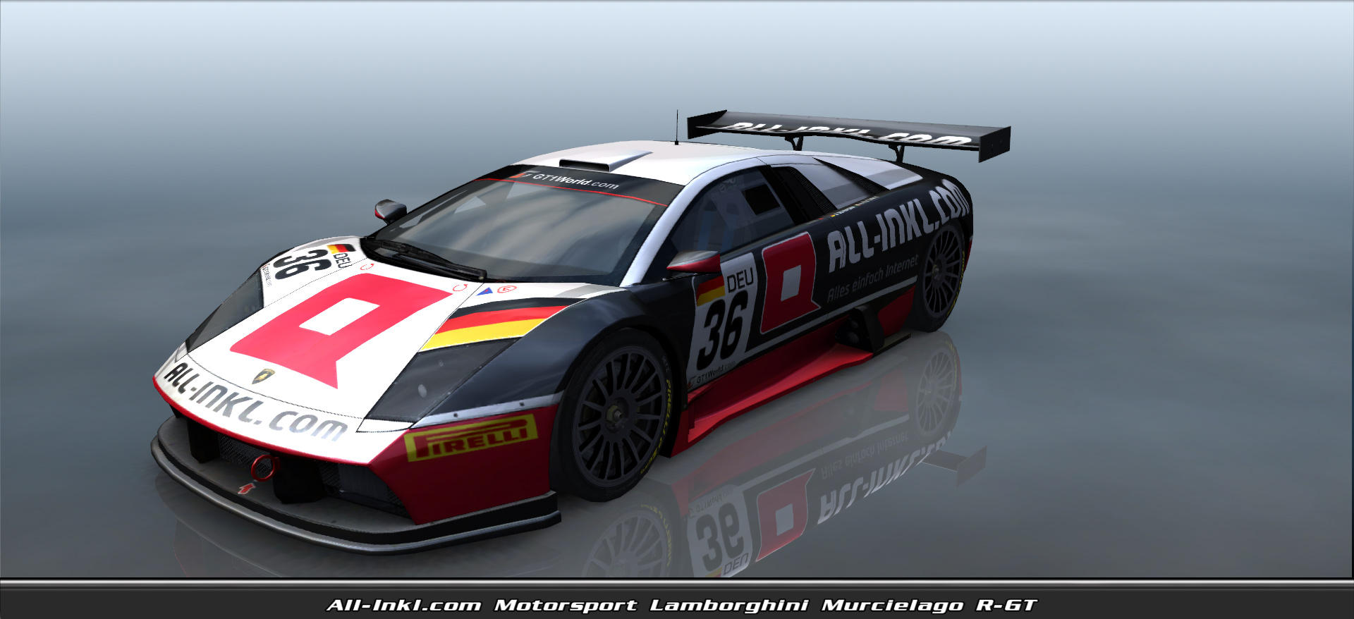 All-inkl.com Motorsport, Lamborghini Murcielago R-gt #10036, Driven By Gregory Myers