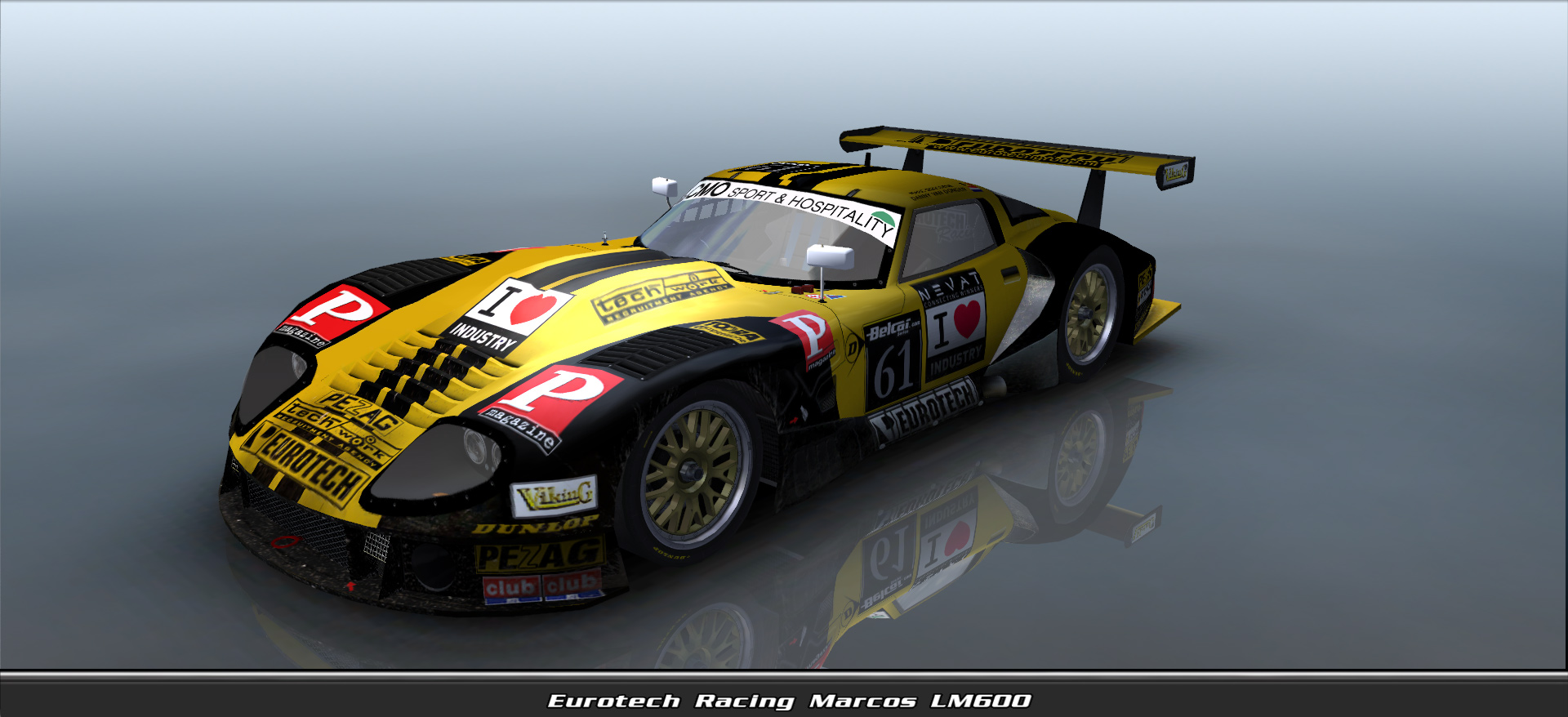 Eurotech Racing, Marcos Lm600 #6061, Driven By Driver 61