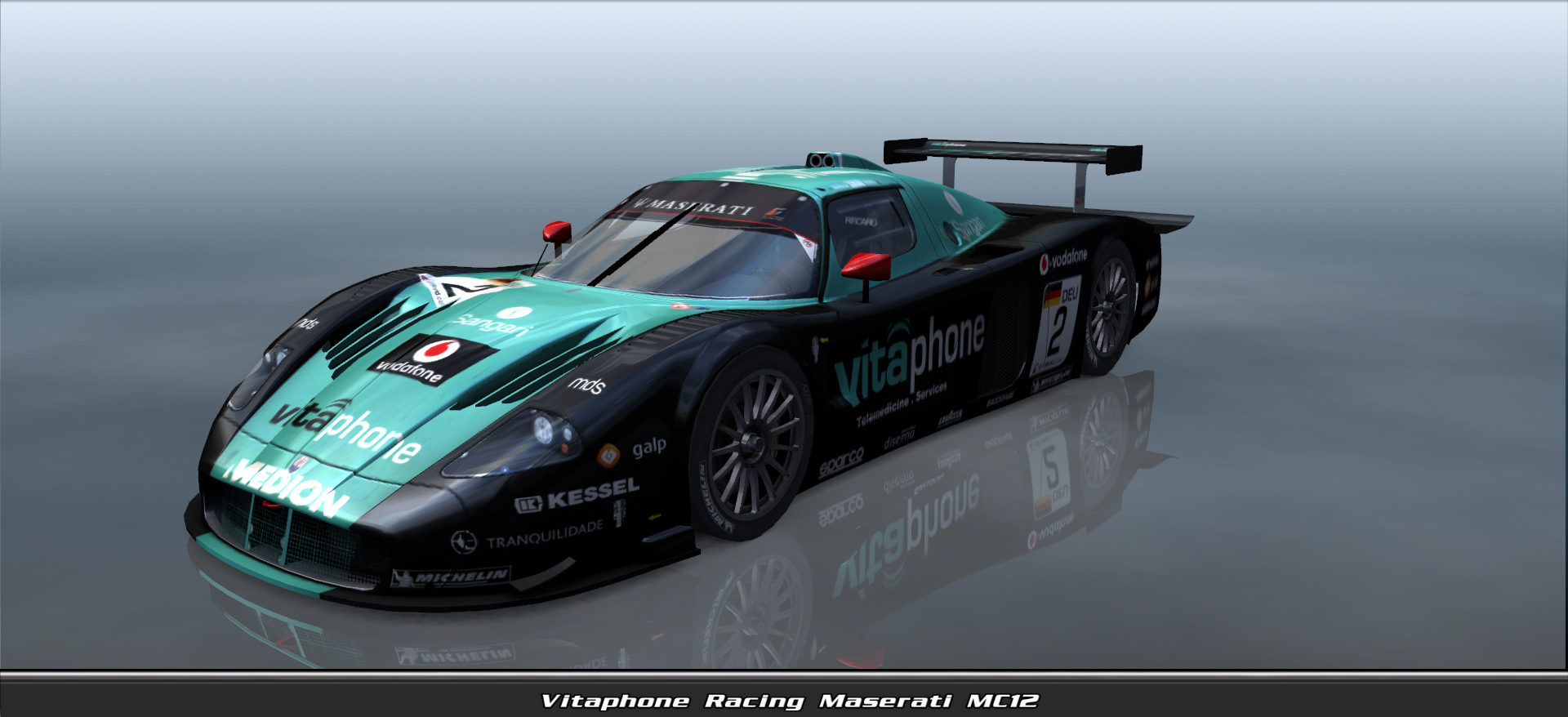 Vitaphone Racing, Maserati Mc12 #10002, Driven By Brad Merys