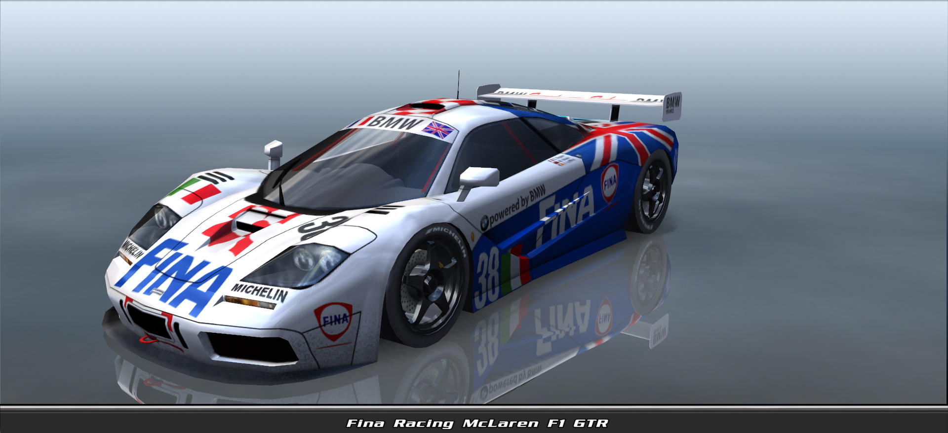 Fina Racing, Mclaren F1 Gtr #96038, Driven By John Mcintyre