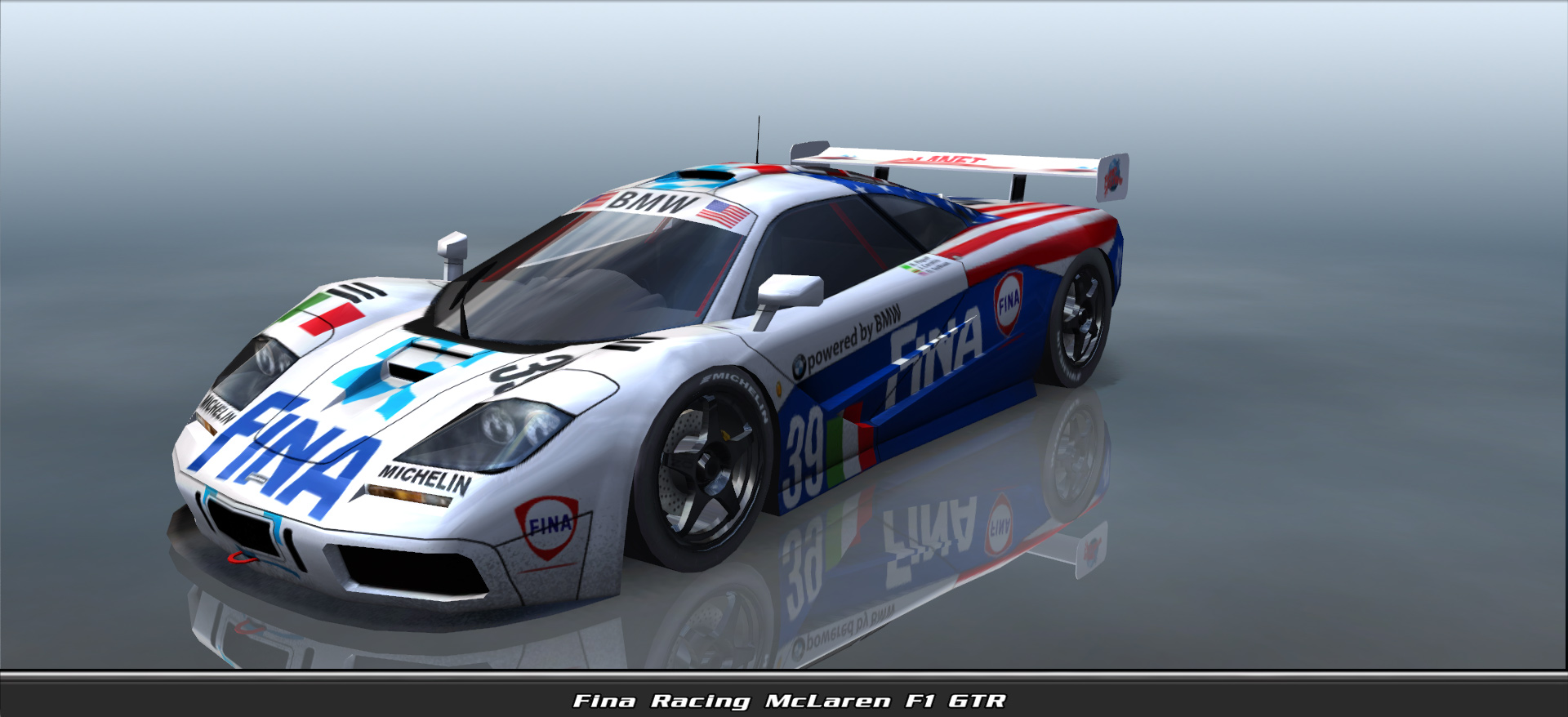 Fina Racing, Mclaren F1 Gtr #96039, Driven By Scott Andrew