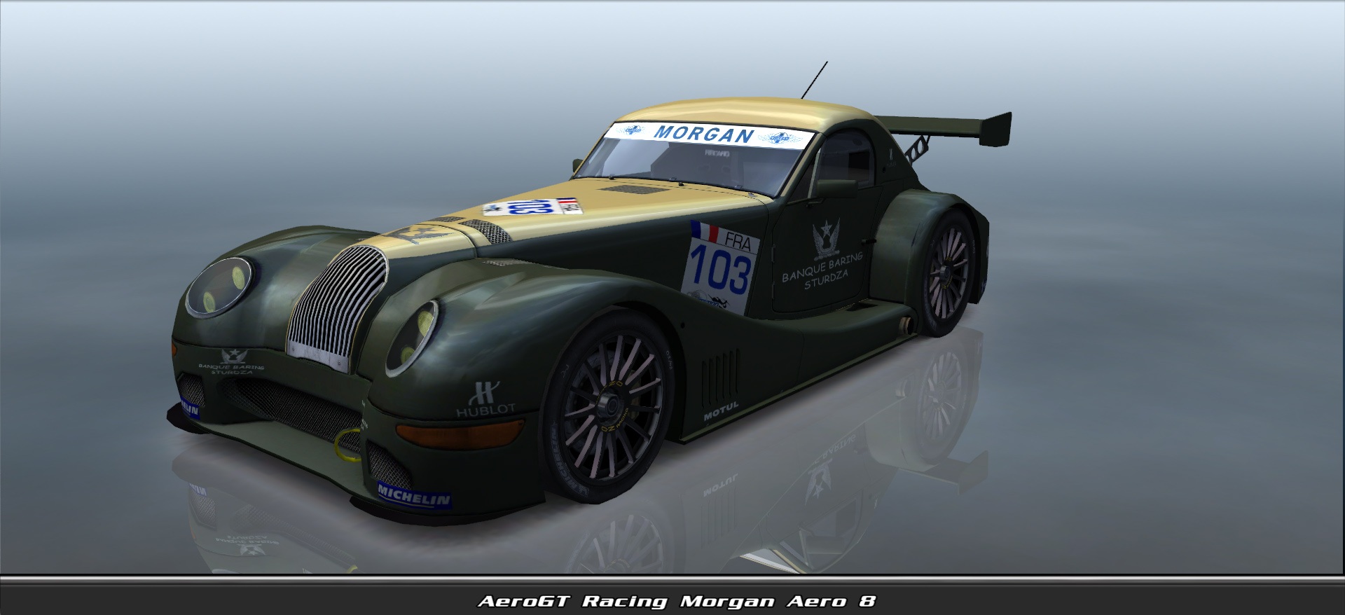 Aerogt Racing, Morgan Aero 8 #9103, Driven By Gup Douglas