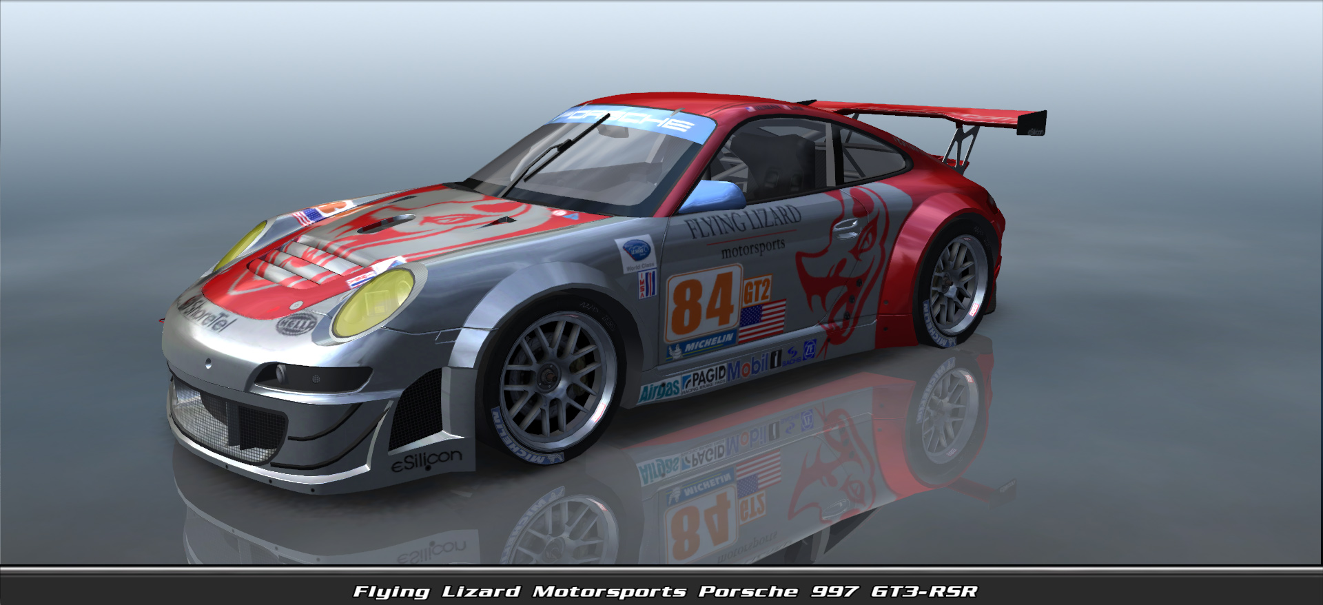 Flying Lizard Motorsports, Porsche 997 Gt3-rsr #9084, Driven By Jens Klempnauer