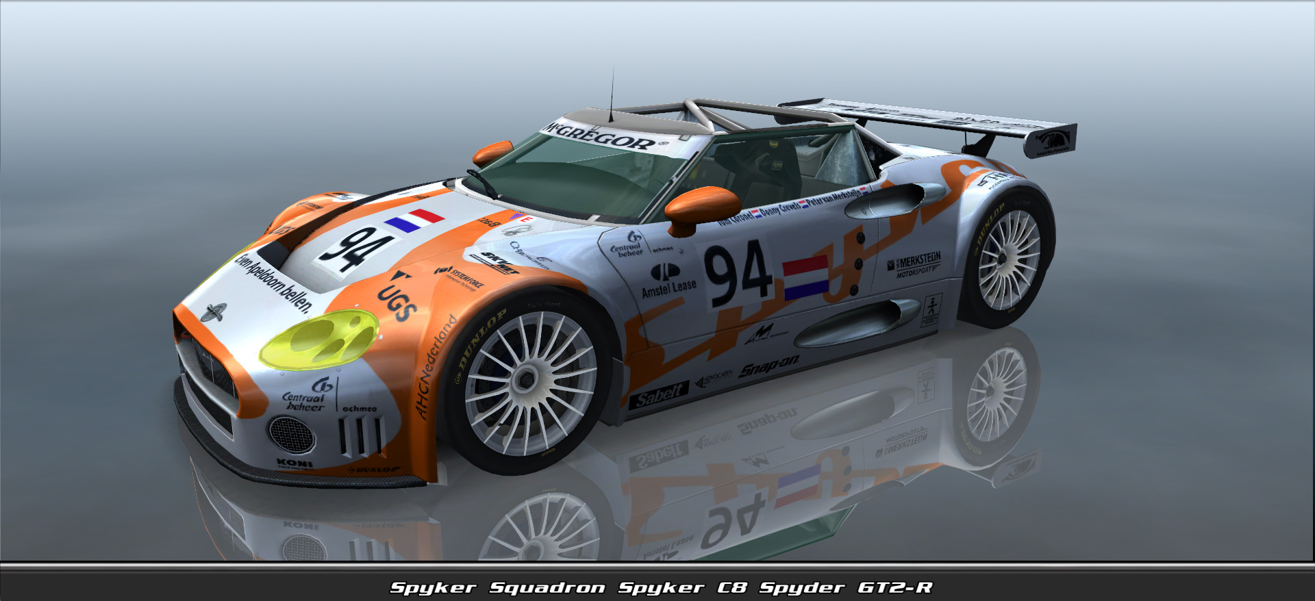 Spyker Squadron, Spyker C8 Spyder Gt2-r #5094, Driven By Driver 94