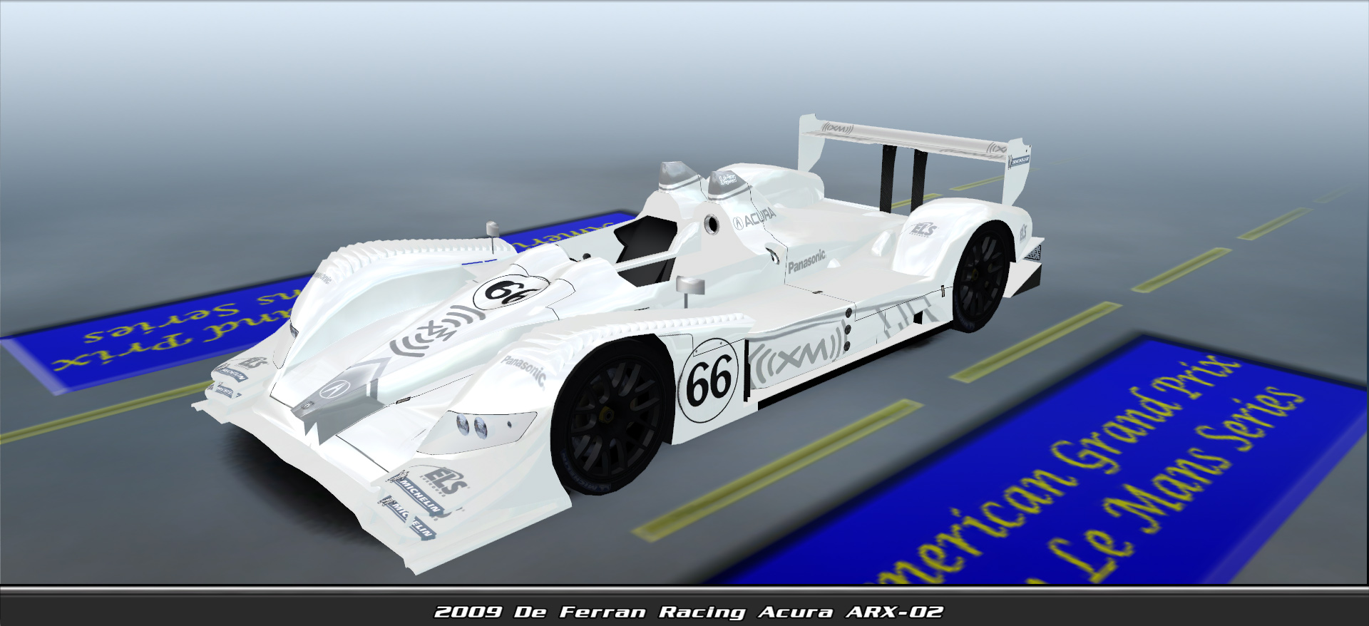 2009 De Ferran Racing, Acura Arx-02 #9066, Driven By Gil De Ferran