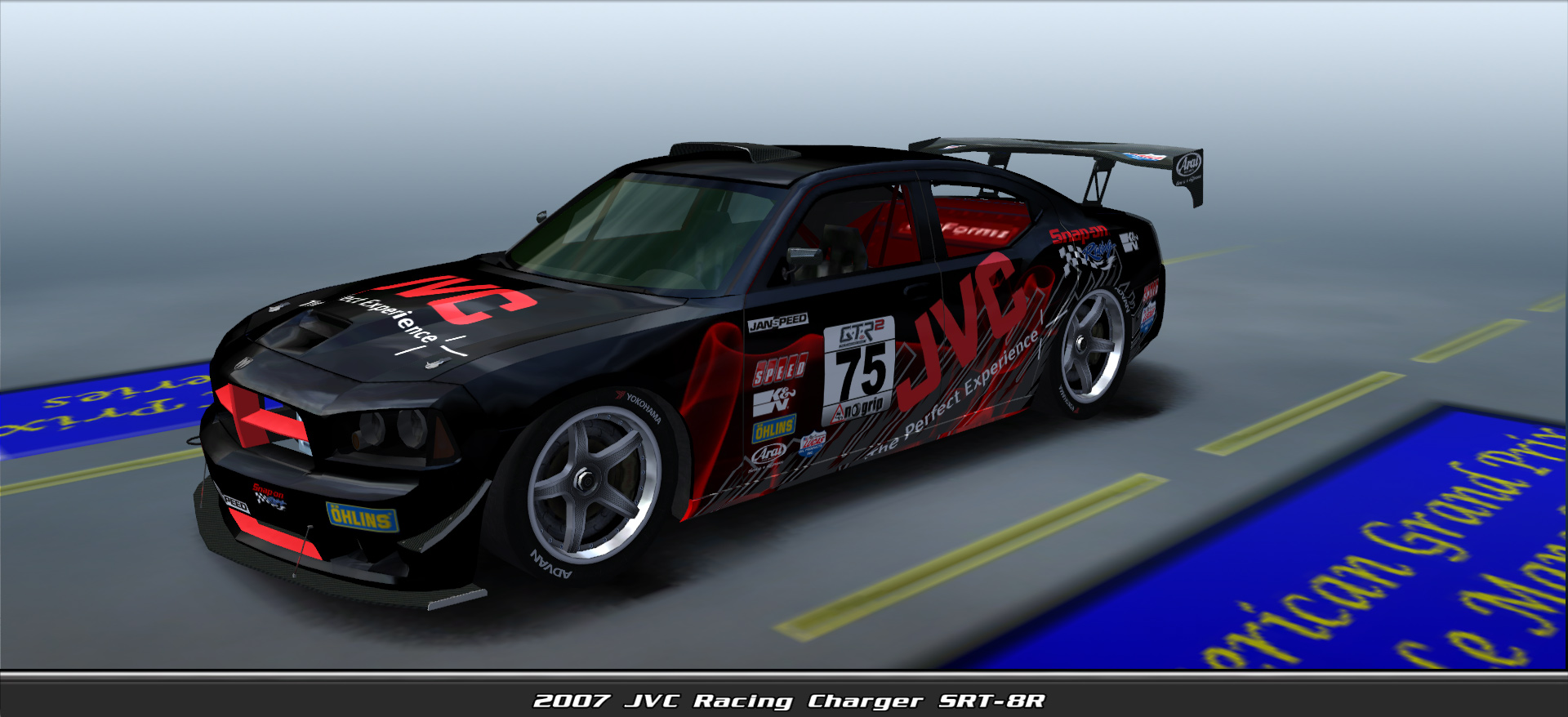 2007 Jvc Racing, Charger Srt-8r #7075, Driven By Fernando Horta